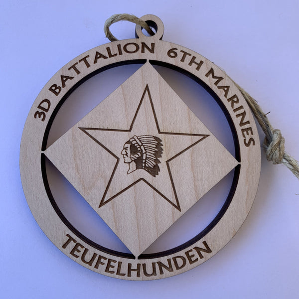 3rd Battalion 6th Marines Ornament