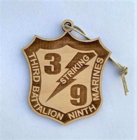 3rd Battalion 9th Marines, Wooden Ornament