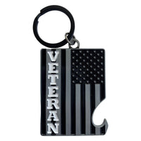 DD 214/Veteran Flag Bottle Opener Key Chain